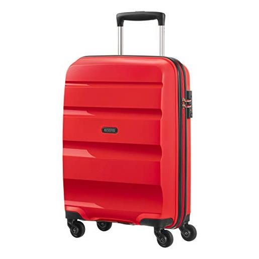 American Tourister bon air - spinner s, valigia, 55 cm, 31.5 l, rosso (magma red)