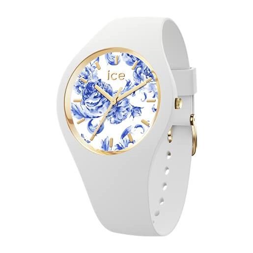 Ice-watch - ice blue white porcelain - orologio bianco da donna con cinturino in silicone - 019226 (small)