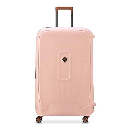 DELSEY PARIS, moncey, valise, grande taille rigide, 82x53x33 cm, 117 litres, xl, rosa