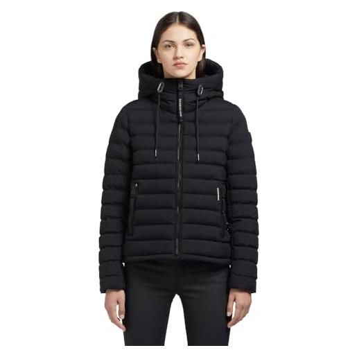 Khujo lovina3 - giacca invernale da donna, colore: nero opaco, nero , xl