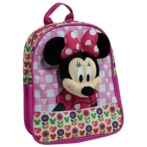 Toy Bags toybags minnie mochila parlanchina zainetto per bambini, 30 cm, rosa