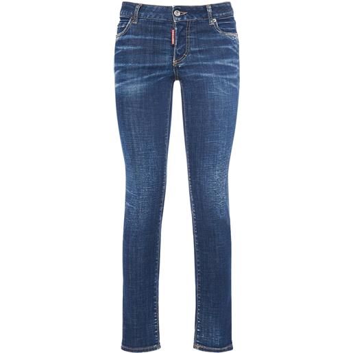 DSQUARED2 jeans skinny vita bassa jennifer in denim