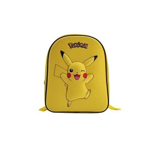 Pokémon pokemon 3d zaino, zaino, zaino, zaino, 32 x 25 x 11 cm) 2353 [importazione parallela], rosso, giallo, nero, blu, rosso, giallo, nero, blu