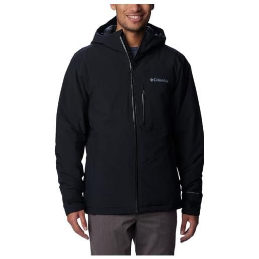 Columbia explorer's edge insulated jacket giacca, nero, s uomo