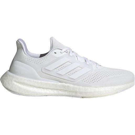 Adidas pureboost 23 running shoes bianco eu 42 2/3 uomo