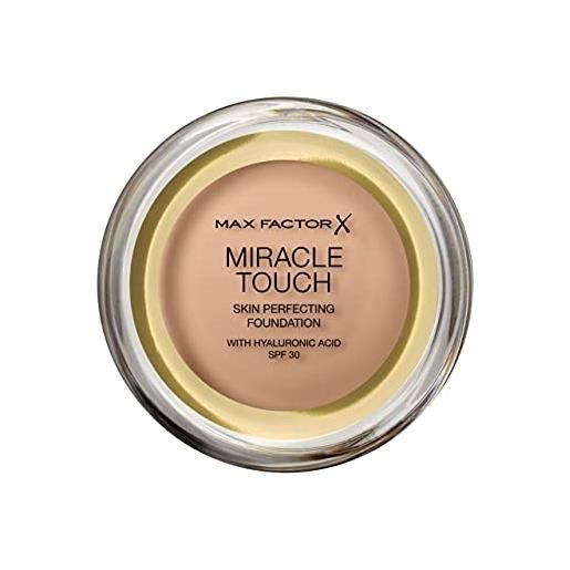 Max Factor - fondotinta compatto miracle touch, n° 75 golden, 1 pz. (1 x 12 ml)