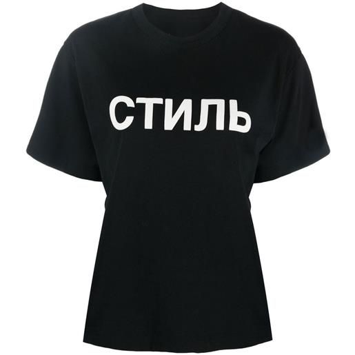 Heron Preston t-shirt con stampa - nero