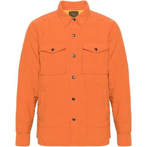 Ralph Lauren RRL giacca-camicia trapuntata leggera - arancione