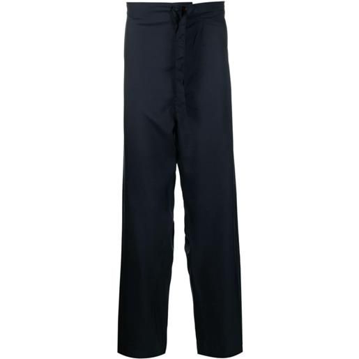 Maison Margiela pantaloni affusolati - blu