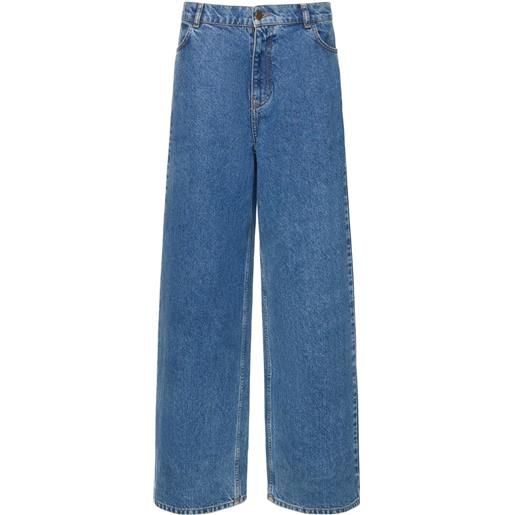 PHILOSOPHY DI LORENZO SERAFINI jeans larghi vita bassa in denim di cotone