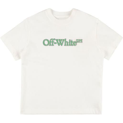 OFF-WHITE t-shirt big bookish in cotone