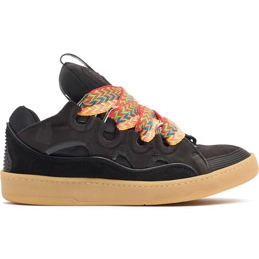 LANVIN sneakers curb in pelle