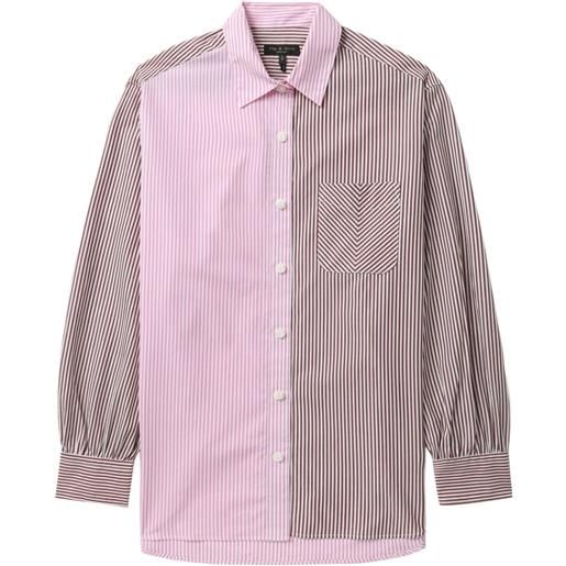 rag & bone camicia maxine - rosa
