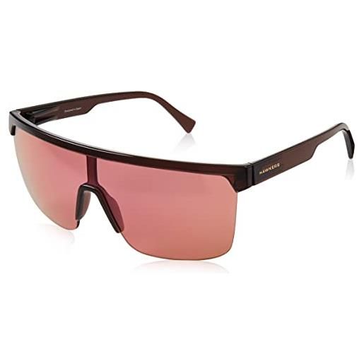 Hawkers polar, occhiali da sole unisex - adulto, crystal brown pink, taglia unica