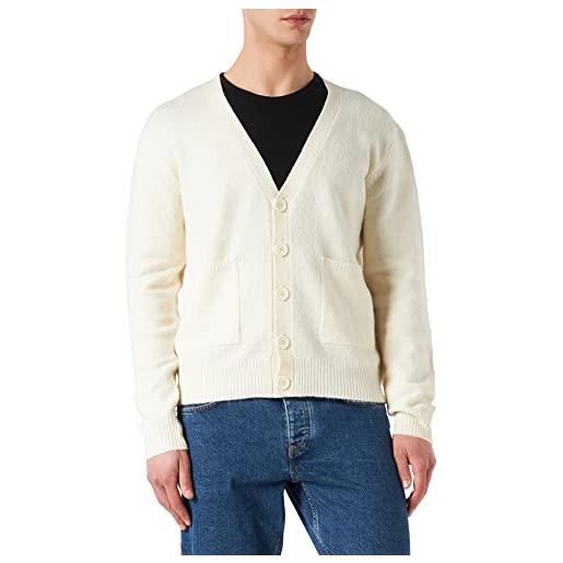 Urban Classics grosso maglione cardigan, bianchi e, 2xl uomo