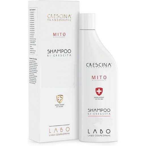 LABO INTERNATIONAL SRL crescina shampoo ri-crescita mito 1300 uomo 150ml