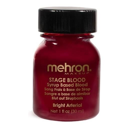 Mehron make-up stage blood - bright arterial (30 ml)