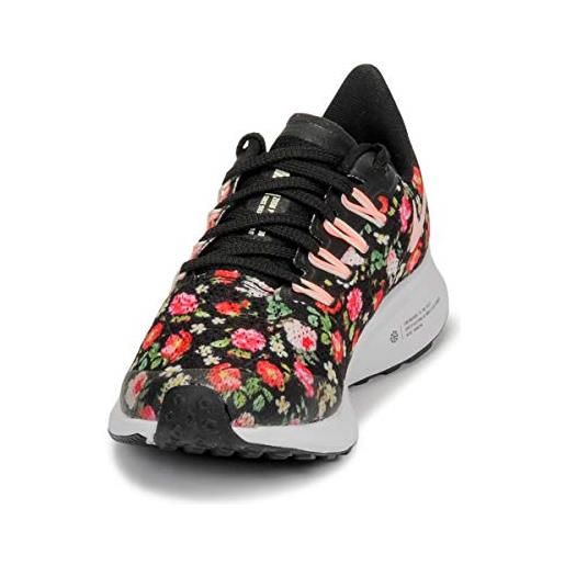 Nike air zm pegasus 36 vf (gs), scarpe da corsa unisex-adulto, black/pink tint-pale ivory-whi, 38 eu