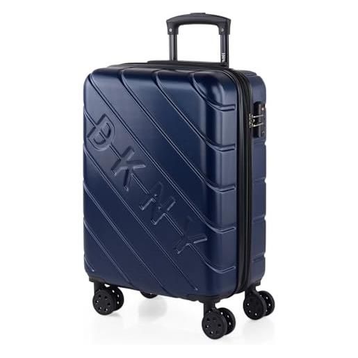 Dkny - valigia 55x40x20 trolley bagaglio a mano. Valigie e trolley per i tuoi viaggi in cabina. Trolley bagaglio a mano, marino