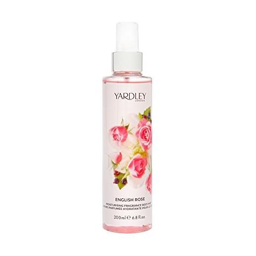 Yardley english rose spray per il corpo donna 200 ml | cod. V951231