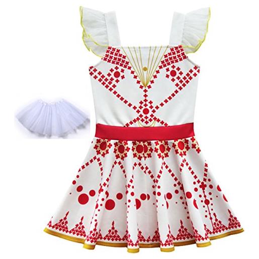 VersusModa simile ballerina vestito bambina con tutulette carnevale cosplay baller01 (130)