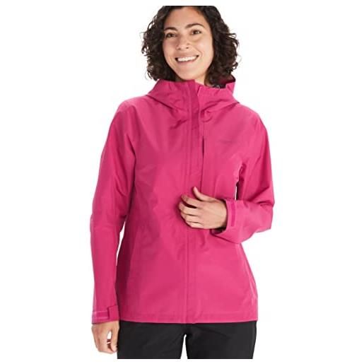 Marmot wm's minimalist gore-tex jacket, giacca antipioggia impermeabile, antivento per bicicletta, windbreaker traspirante da escursione e trekking, verde (cilantro), small