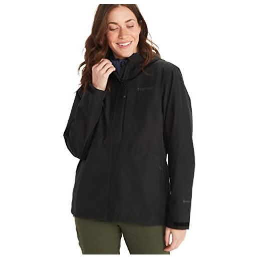 Marmot wm's minimalist gore-tex jacket, giacca antipioggia impermeabile, antivento per bicicletta, windbreaker traspirante da escursione e trekking, verde (frosty green), medium