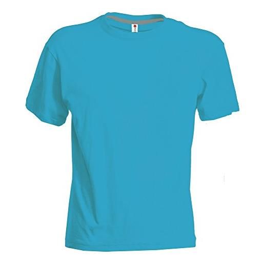 PAYPER sunset t-shirt uomo kit 5 pezzi blu atollo 3xl