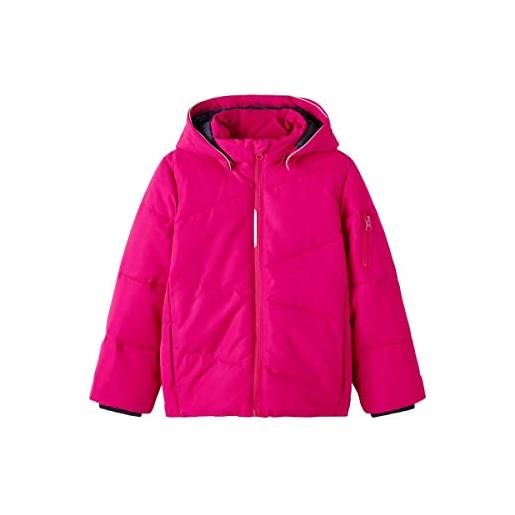 NAME IT nkfmarco-giacca solid fo, rosa pavone, 152 cm bambine e ragazze