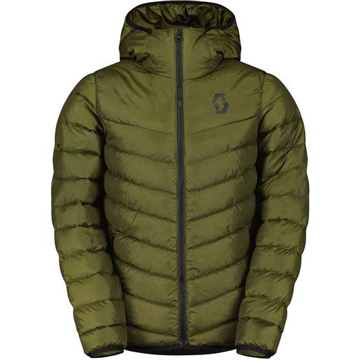 Scott insuloft warm junior jacket verde 128 cm ragazzo