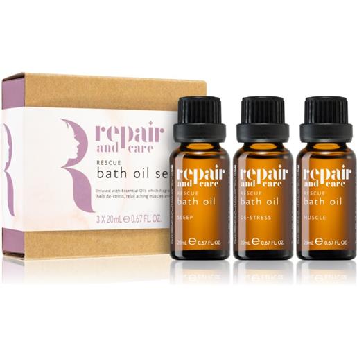 The Somerset Toiletry Co. repair and care rescue bath oil set