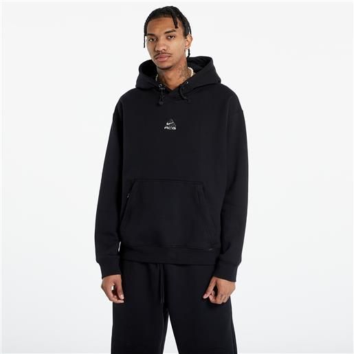 Nike acg therma-fit fleece pullover hoodie unisex black/ anthracite/ summit white
