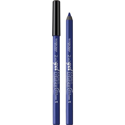 Deborah Milano matita 2 in 1 gel kajal & eyeliner blue 07