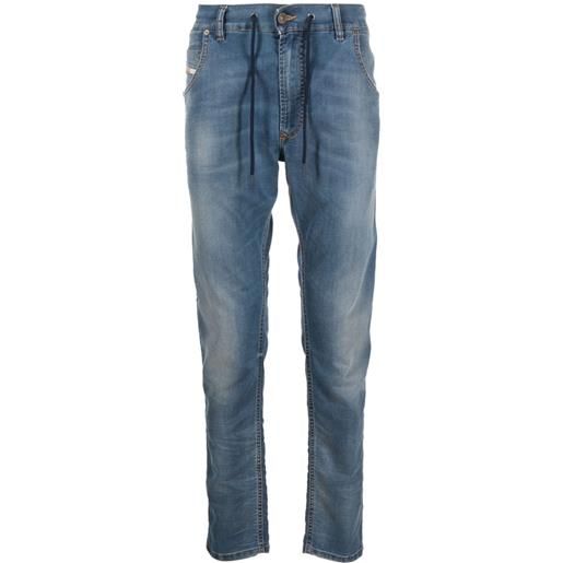 Diesel jeans affusolati krooley-e-ne - blu