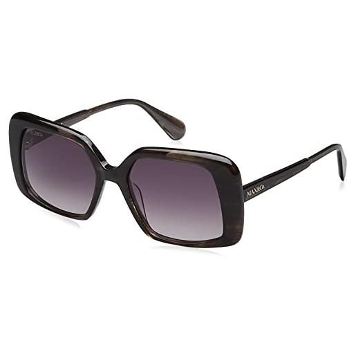 MAX &CO legno occhiali, nero luccicante, 72 donna