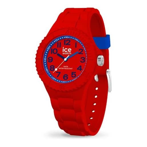 Ice-watch - ice hero red pirate - orologio rosso da bambini con cinturino in silicone - 020325 (extra small)