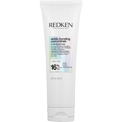 Redken bleached hair acidic bonding concentrate 5 min liquid mask 16%