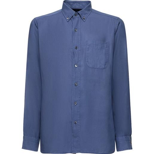TOM FORD camicia slim fit in lyocell