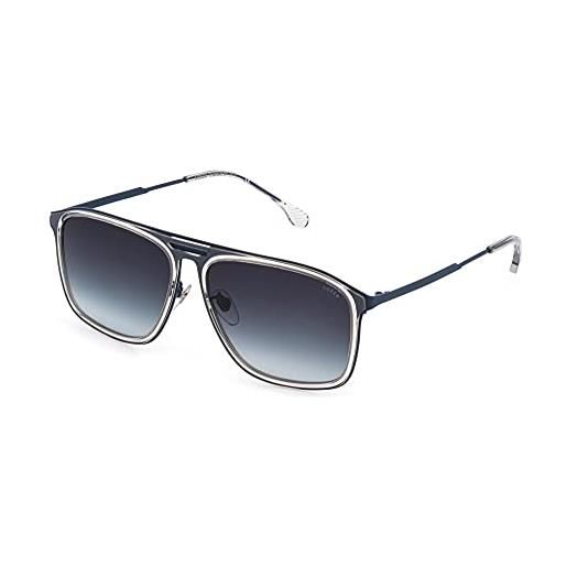LOZZA maya bay short sleeve classic fit shirt sunglasses, blue/blue shaded, 61/14/145 baby boys