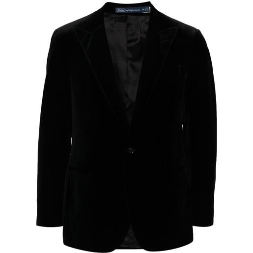 Polo Ralph Lauren blazer in velluto - nero