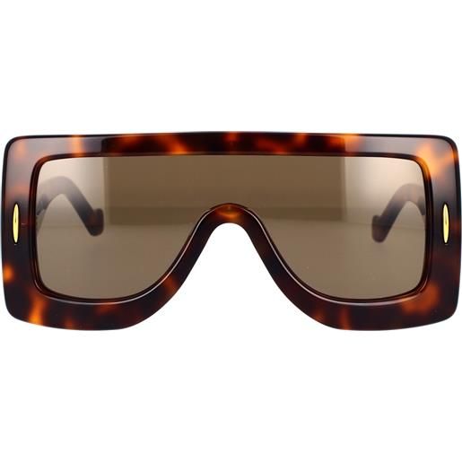 Loewe occhiali da sole Loewe chunky anagram lw40104i 52e