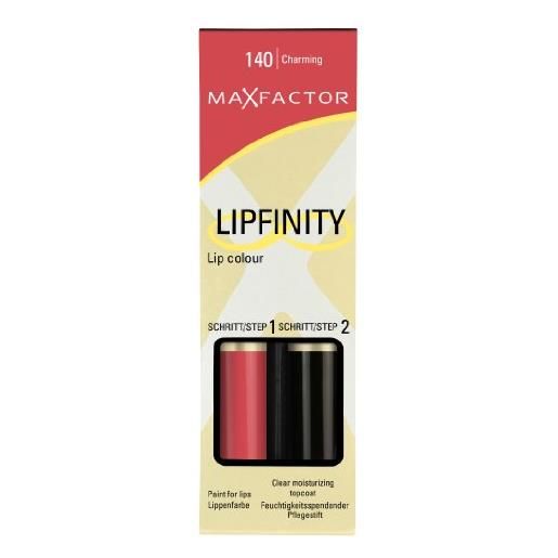 Max Factor, rossetto lipfinity, confezione singola (2 x 2 ml)
