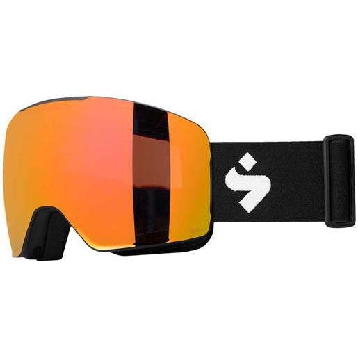Sweet Protection connor rig reflect low bridge ski goggles arancione, nero rig topaz/cat3