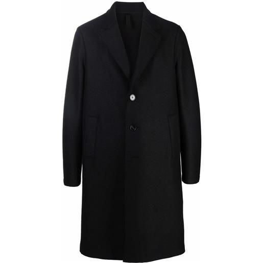 Harris Wharf London cappotto monopetto - nero