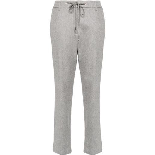 Eleventy pantaloni con coulisse - grigio