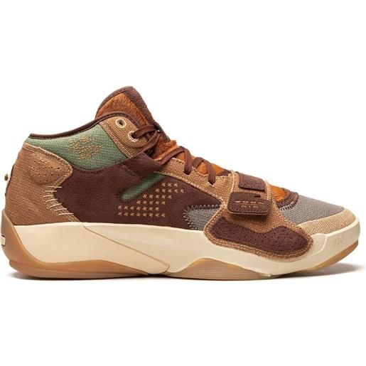 Jordan sneakers zion 2 voodoo - marrone