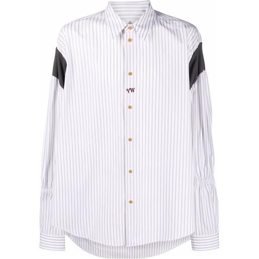 Vivienne Westwood camicia a righe - bianco