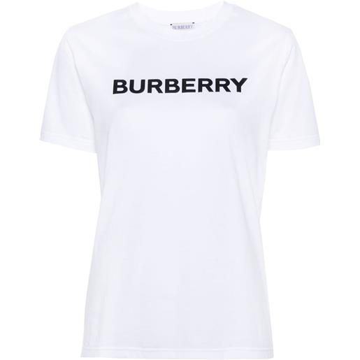Burberry t-shirt margot con stampa - bianco