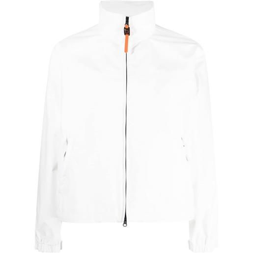 ASPESI giacca con colletto rialzato - bianco