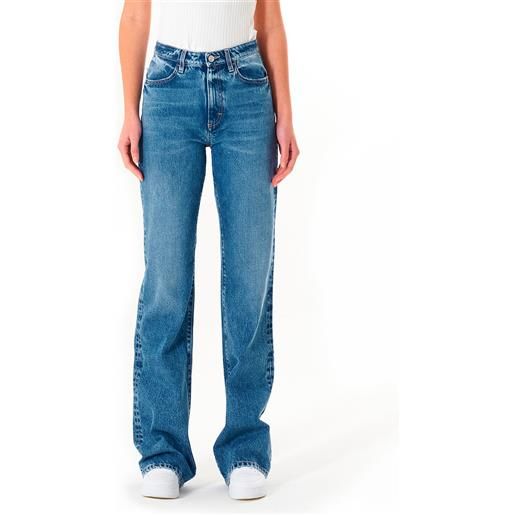 ICON DENIM jeans relaxed vita alta donna